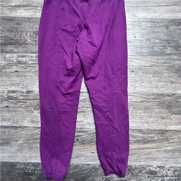 GAP Purple Joggers with Elastic Waistband and Tapered Legs - Picture 2 of 5